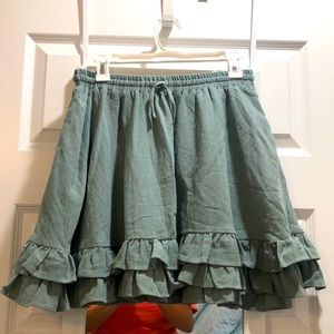 Cute pull on cotton skirt